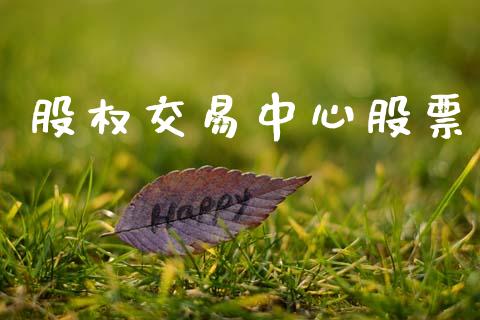 股权交易中心股票_https://www.lansai.wang_基金理财_第1张