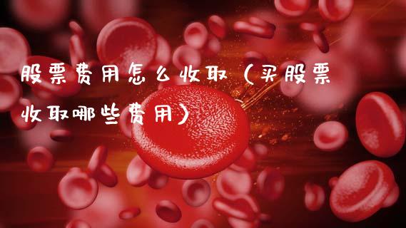 股票费用怎么收取（买股票收取哪些费用）_https://www.lansai.wang_股票知识_第1张