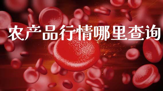 农产品行情哪里查询_https://www.lansai.wang_期货行情_第1张