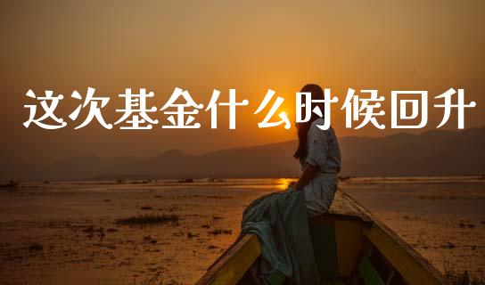 这次基金什么时候回升_https://www.lansai.wang_基金理财_第1张