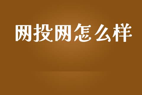 网投网怎么样_https://www.lansai.wang_股票知识_第1张