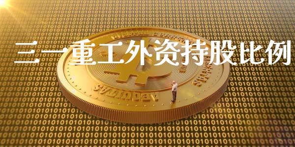 三一重工外资持股比例_https://www.lansai.wang_股票问答_第1张