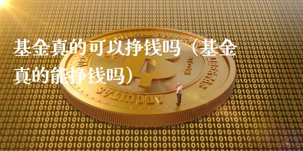 基金真的可以挣钱吗（基金真的能挣钱吗）_https://www.lansai.wang_基金理财_第1张