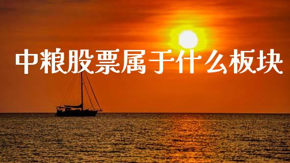 中粮股票属于什么板块_https://www.lansai.wang_恒生指数_第1张