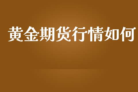 黄金期货行情如何_https://www.lansai.wang_恒生指数_第1张