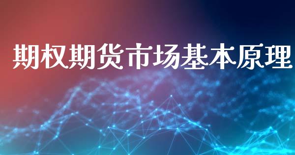 期权期货市场基本原理_https://www.lansai.wang_理财百科_第1张