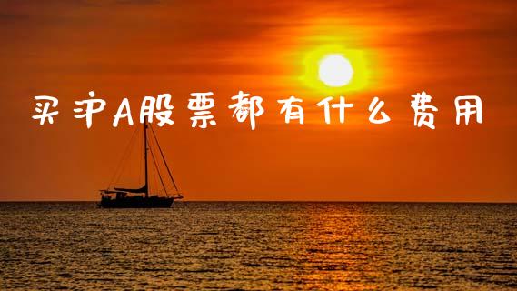 买沪A股票都有什么费用_https://www.lansai.wang_期货直播_第1张