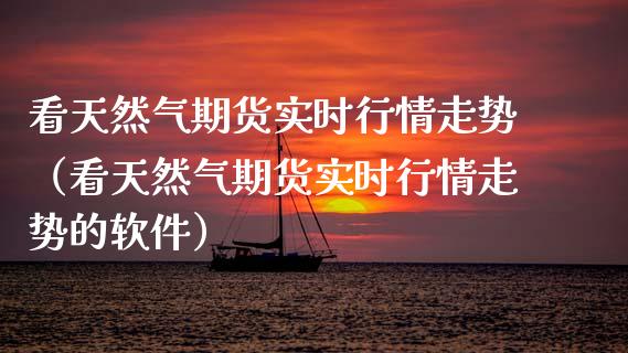 看天然气期货实时行情走势（看天然气期货实时行情走势的软件）_https://www.lansai.wang_期货行情_第1张