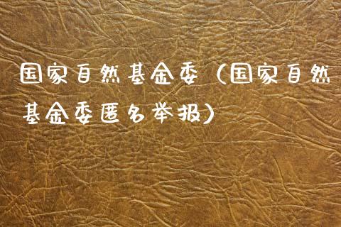 国家自然基金委（国家自然基金委匿名举报）_https://www.lansai.wang_基金理财_第1张