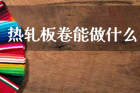 热轧板卷能做什么_股票问答_第1张_起点财经 热轧板卷能做什么_https://www.lansai.wang_股票问答_第1张