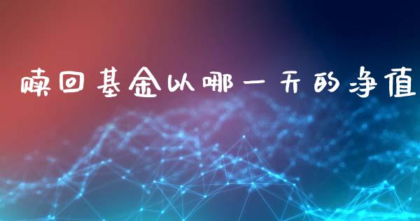 赎回基金以哪一天的净值_https://www.lansai.wang_基金理财_第1张