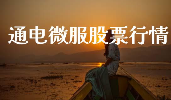 通电微服股票行情_https://www.lansai.wang_股票知识_第1张