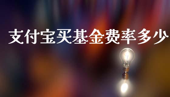 支付宝买基金费率多少_https://www.lansai.wang_基金理财_第1张