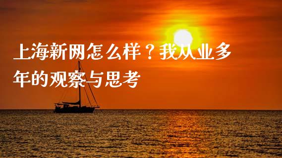 上海新网怎么样？我从业多年的观察与思考_https://www.lansai.wang_期货品种_第1张