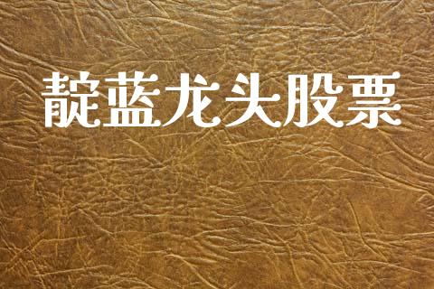 靛蓝龙头股票_https://www.lansai.wang_基金理财_第1张