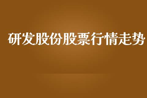 研发股份股票行情走势_https://www.lansai.wang_股票知识_第1张