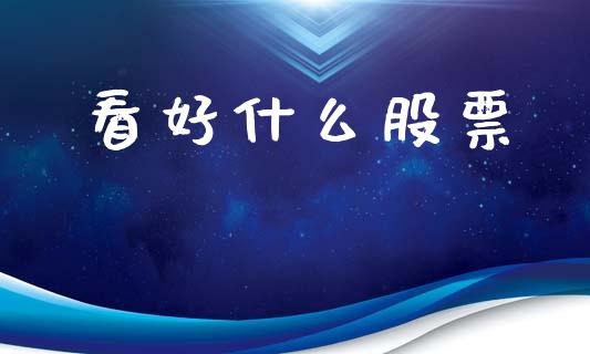 看好什么股票_https://www.lansai.wang_基金理财_第1张