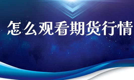 怎么观看期货行情_https://www.lansai.wang_恒生指数_第1张