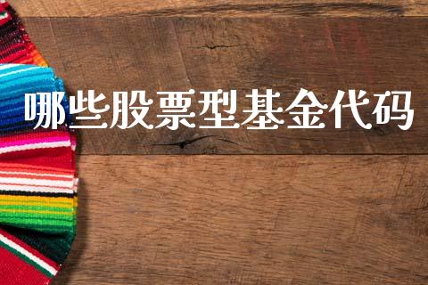 哪些股票型基金代码_https://www.lansai.wang_期货资讯_第1张