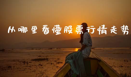 从哪里看懂股票行情走势_https://www.lansai.wang_股票知识_第1张