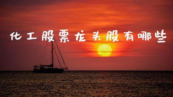 化工股票龙头股有哪些_https://www.lansai.wang_基金理财_第1张