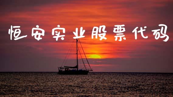 恒安实业股票代码_https://www.lansai.wang_基金理财_第1张