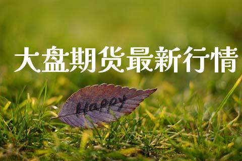 大盘期货最新行情_https://www.lansai.wang_期货行情_第1张