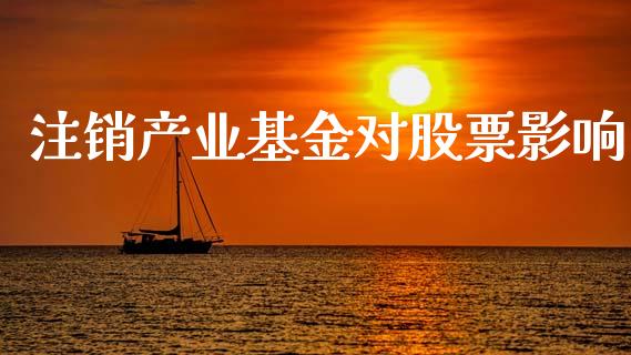 注销产业基金对股票影响_https://www.lansai.wang_期货行情_第1张