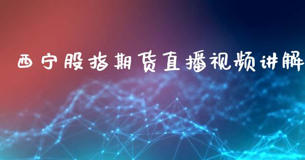 西宁股指期货直播视频讲解_https://www.lansai.wang_期货直播_第1张