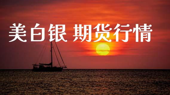 美白银 期货行情_https://www.lansai.wang_期货行情_第1张