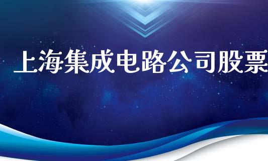 上海集成电路公司股票_https://www.lansai.wang_恒生指数_第1张