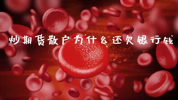 炒期货散户为什么还欠银行钱_https://www.lansai.wang_基金理财_第1张