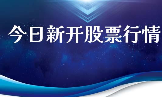 今日新开股票行情_https://www.lansai.wang_股票知识_第1张