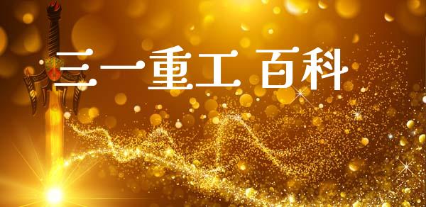 三一重工 百科_https://www.lansai.wang_股票知识_第1张