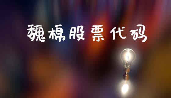 魏棉股票代码_https://www.lansai.wang_基金理财_第1张