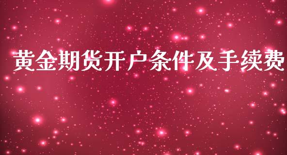 黄金期货开户条件及手续费_https://www.lansai.wang_期货资讯_第1张