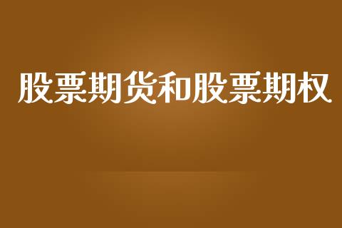 股票期货和股票期权_https://www.lansai.wang_期货直播_第1张