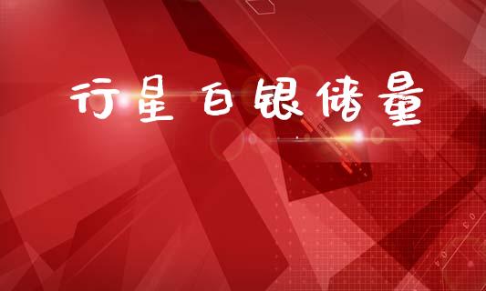 行星白银储量_https://www.lansai.wang_恒生指数_第1张