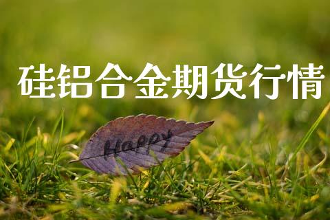 硅铝合金期货行情_https://www.lansai.wang_期货资讯_第1张