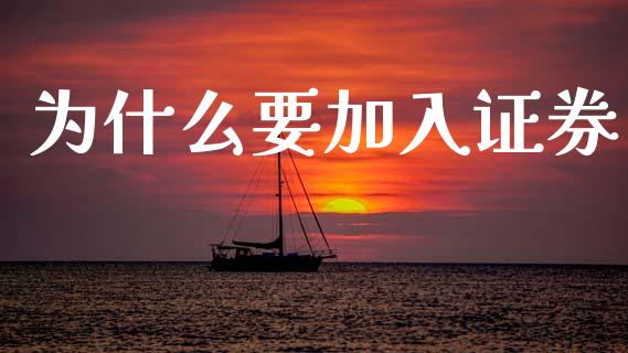 为什么要加入证券_https://www.lansai.wang_期货学院_第1张