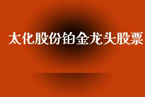 太化股份铂金龙头股票_https://www.lansai.wang_期货行情_第1张