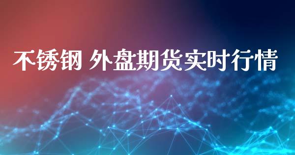 不锈钢 外盘期货实时行情_https://www.lansai.wang_未分类_第1张