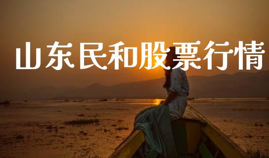 山东民和股票行情_https://www.lansai.wang_股票知识_第1张