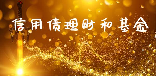 信用债理财和基金_https://www.lansai.wang_基金理财_第1张
