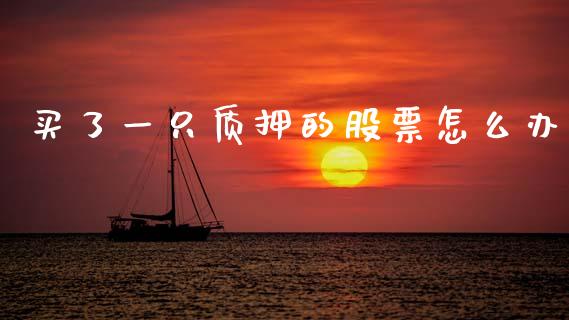 买了一只质押的股票怎么办_https://www.lansai.wang_基金理财_第1张