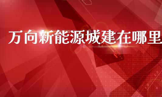 万向新能源城建在哪里_https://www.lansai.wang_恒生指数_第1张