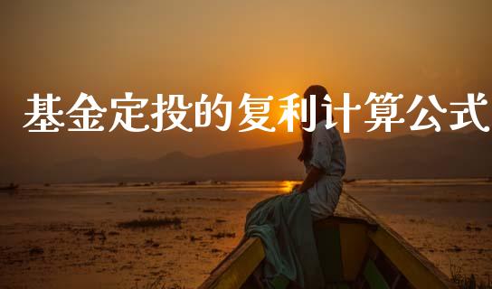 基金定投的复利计算公式_https://www.lansai.wang_基金理财_第1张