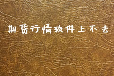 期货行情软件上不去_https://www.lansai.wang_期货行情_第1张