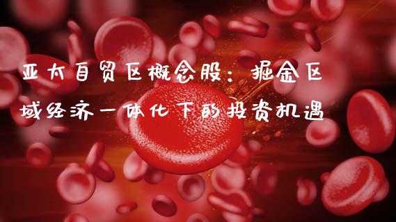 亚太自贸区概念股:掘金区域经济一体化下的投资机遇_期货行情_第1张_起点财经 亚太自贸区概念股:掘金区域经济一体化下的投资机遇_https://www.lansai.wang_期货行情_第1张