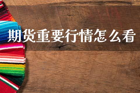 期货重要行情怎么看_https://www.lansai.wang_恒生指数_第1张